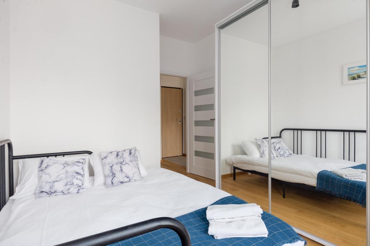 Budki Szczesliwickie Business Apartment 华沙 外观 照片